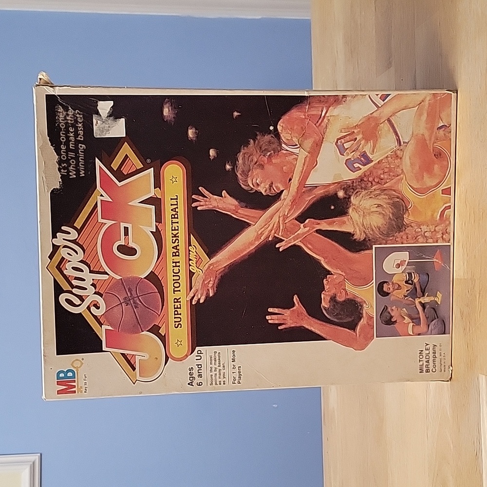 Milton Bradley 1986 Super Jock Basketball